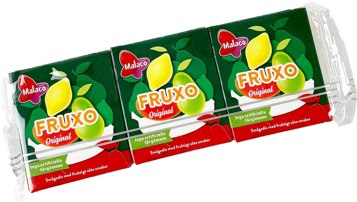 Malaco Barnaskar Fruxo 3-pack
