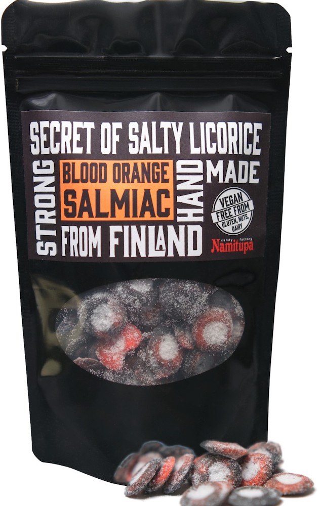 NamiTupa Salta Blodapelsinknappar 100g