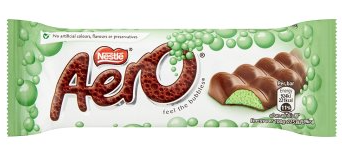 Aero Bubbly Mint Chocolate Bar 36g