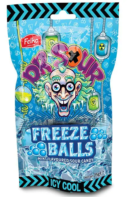 Dr Sour Freeze Balls 75g