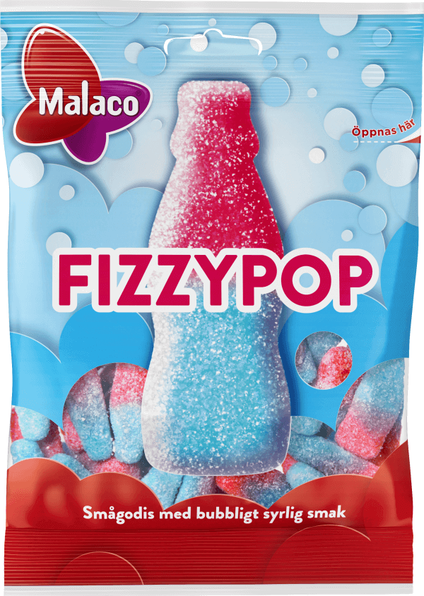Malaco Fizzypop 85g