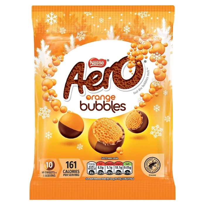 Areo Orange Bubbles 70g