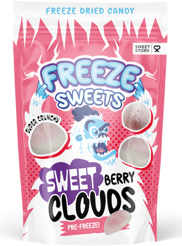 Freeze Sweets Frystorkat Sweet Berry Clouds 40g