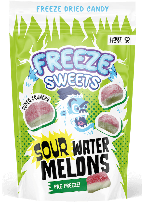 Freeze Sweets Frystorkat Sour Watermelons 40g