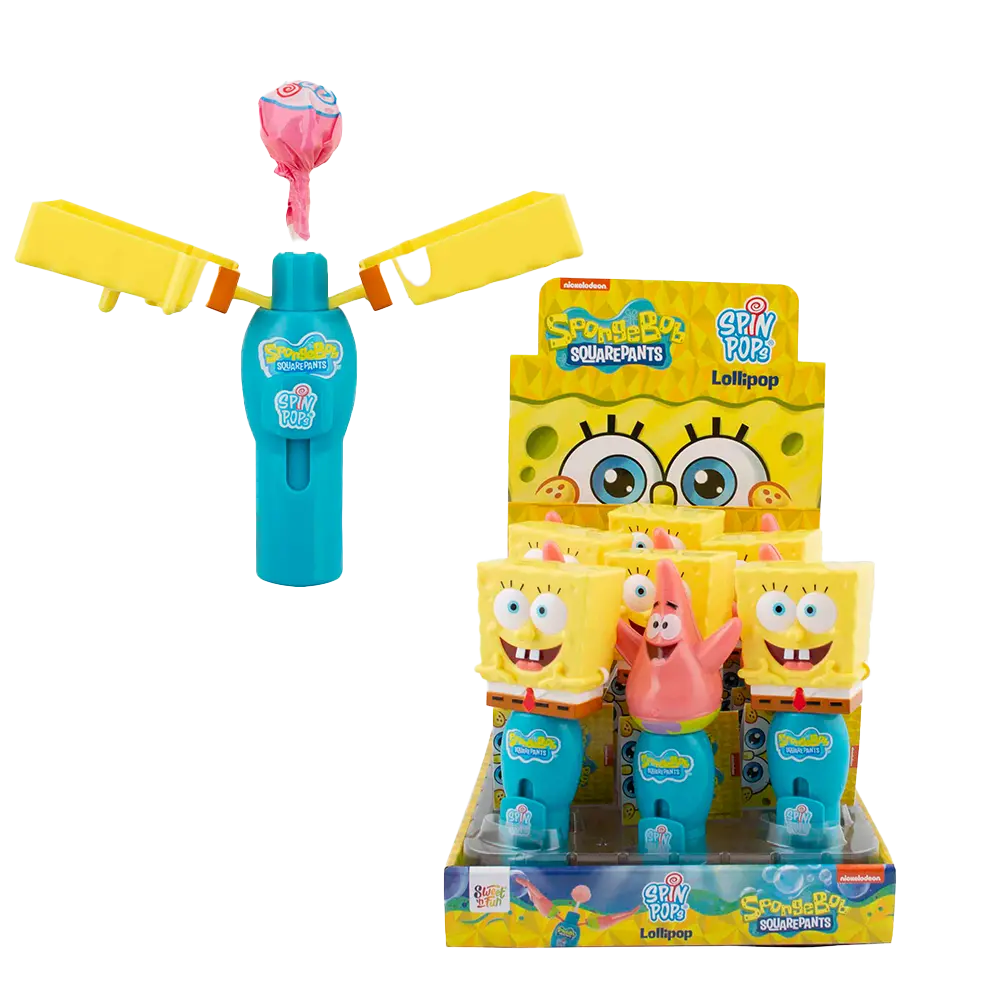 SpongeBob Spin Pops Lollipop 8g