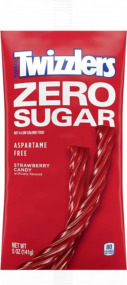 Twizzlers Zero Sugar Strawberry 141g