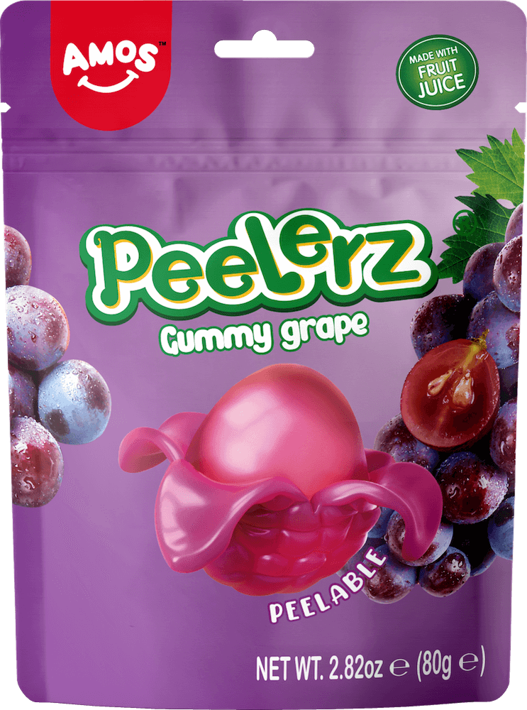 Peelerz Peelable Gummy Grape 80g