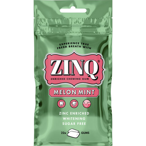 ZINQ Tuggummi Melonmint 31,5g