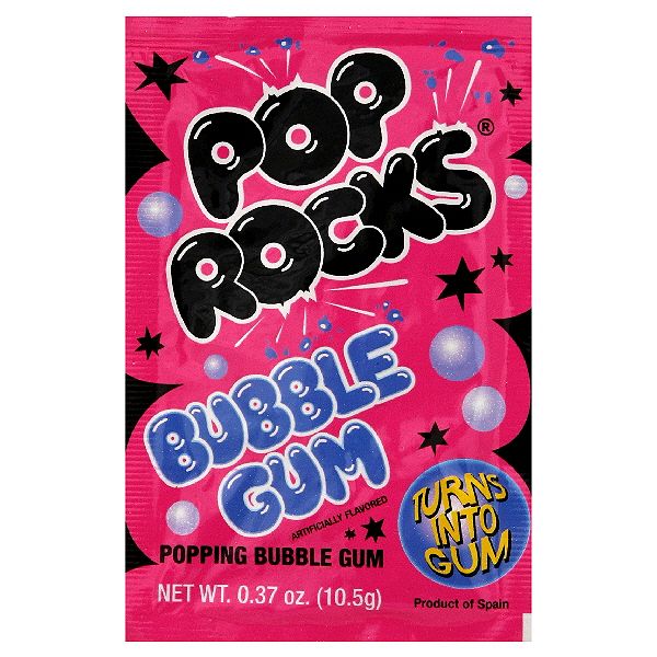 Pop Rocks Bubble Gum 10.5g