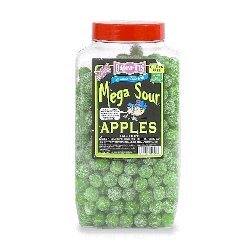 Barnetts Mega Sour Apple 3kg