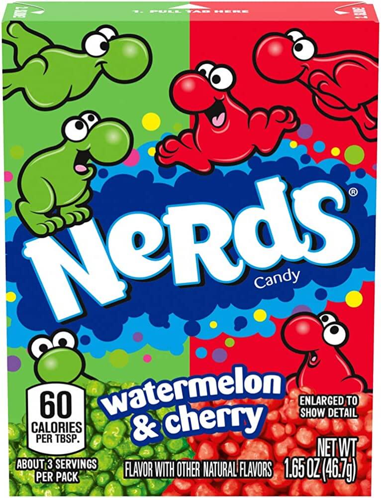 Nerds Watermelon & Cherry 46g