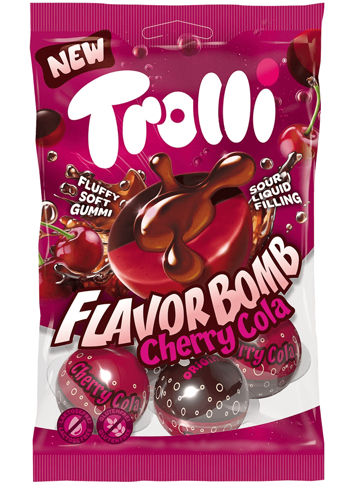 Trolli Flavor Bomb Cherry Cola 3D 75g
