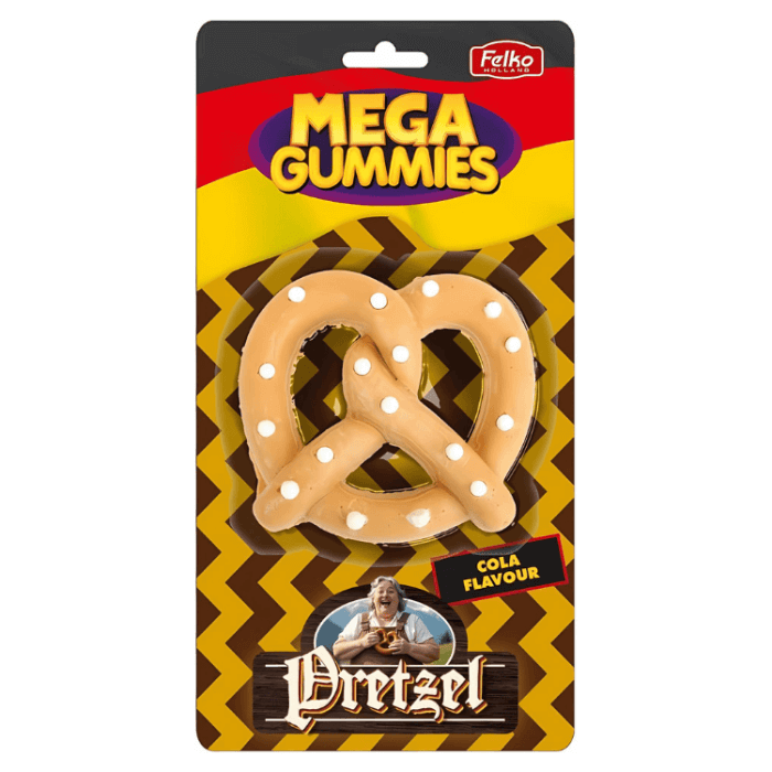 Felko Mega Gummies German Pretzel 120g
