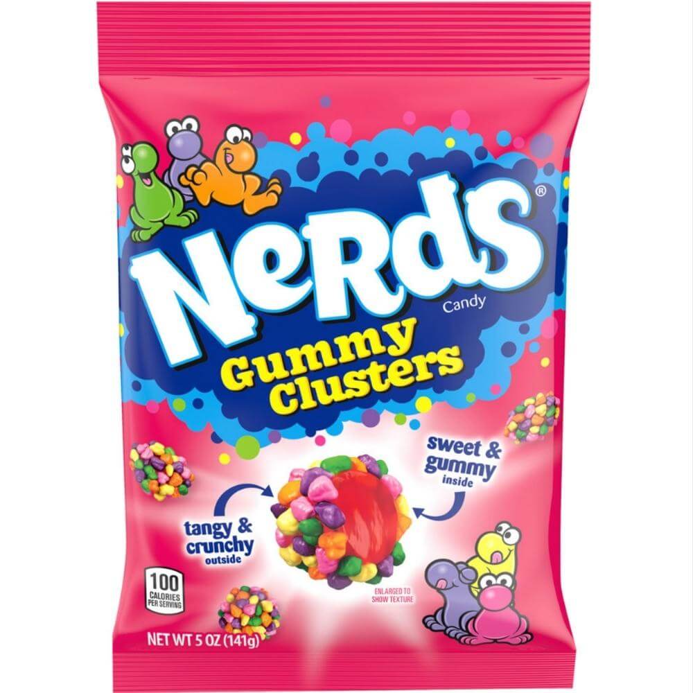 Nerds Gummy Clusters Rainbow 141g