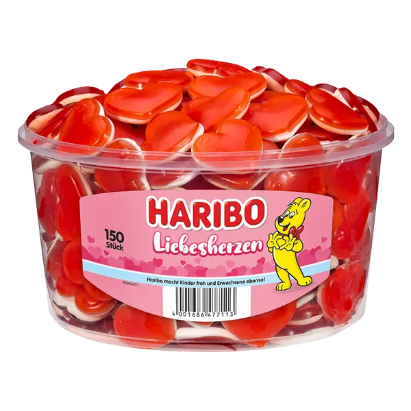Haribo Liebesherzen 1.2kg