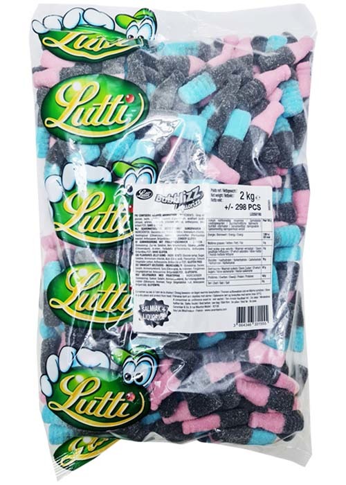 Lutti Bubblizz Liquorizz 2.5kg