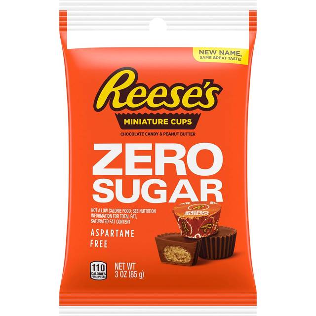Reeses Zero Sugar Peanut Butter Cup Miniatures 85g
