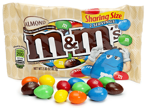 M&Ms Almond 80g
