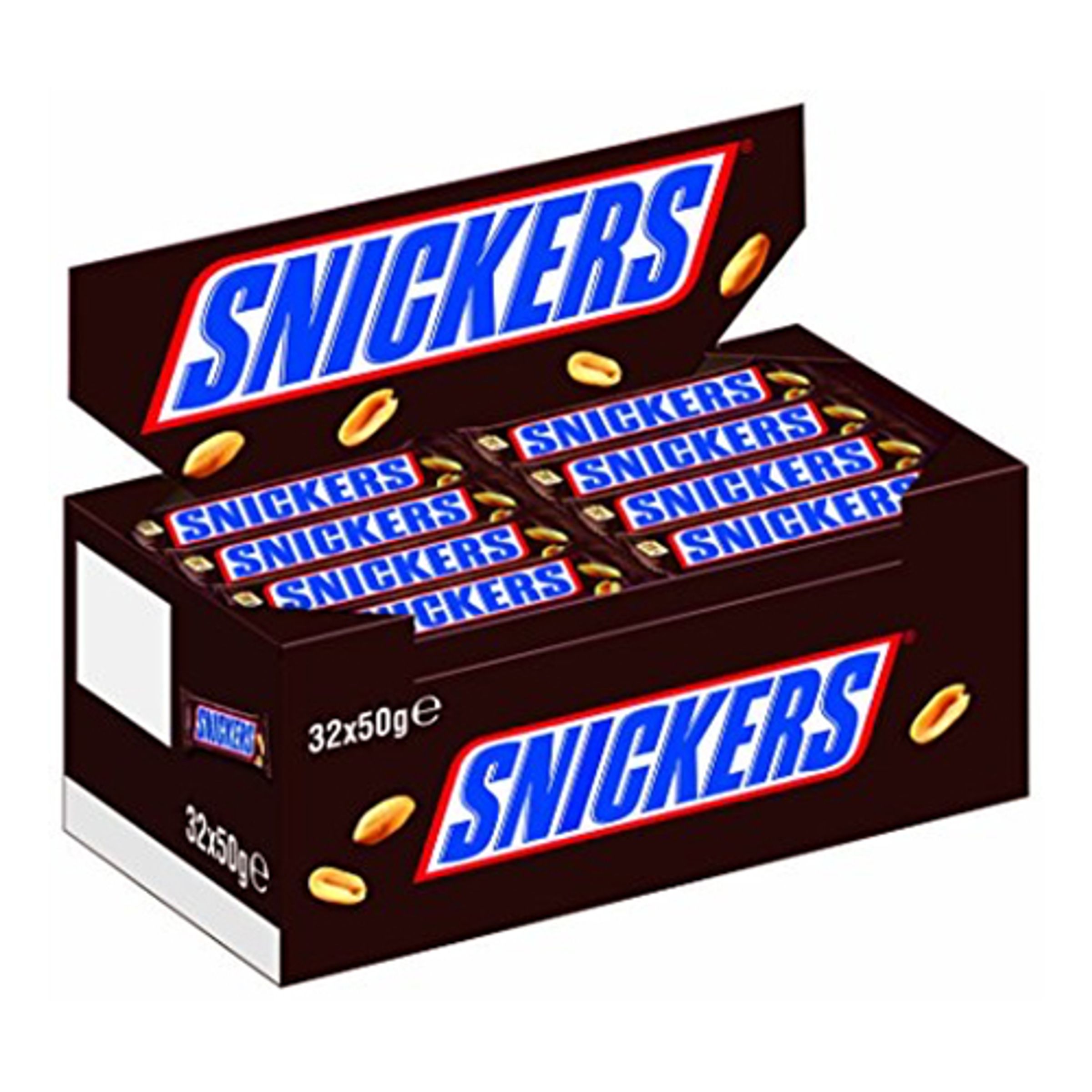 Snickers Chokladbit Storpack - 32-pack