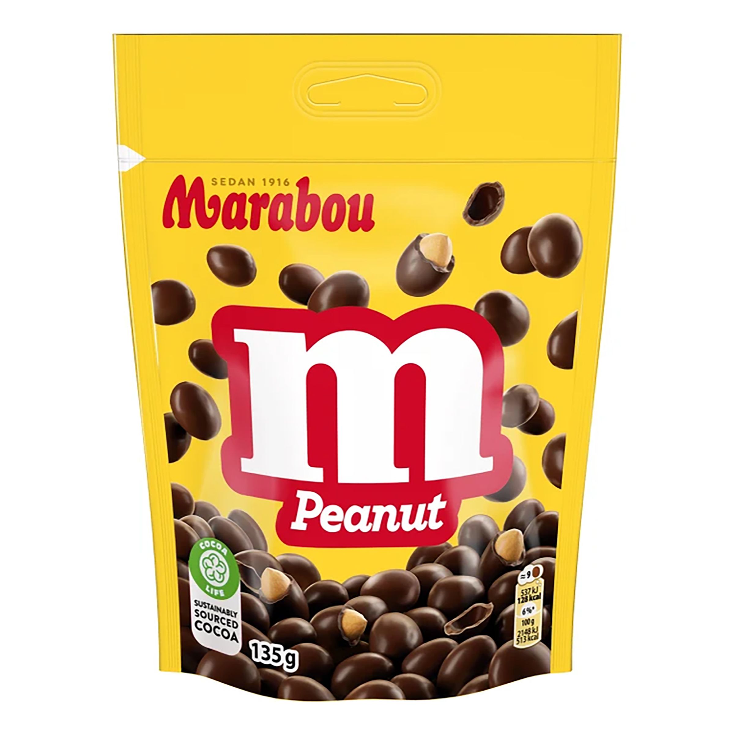 Marabou M Peanut - 135 gram