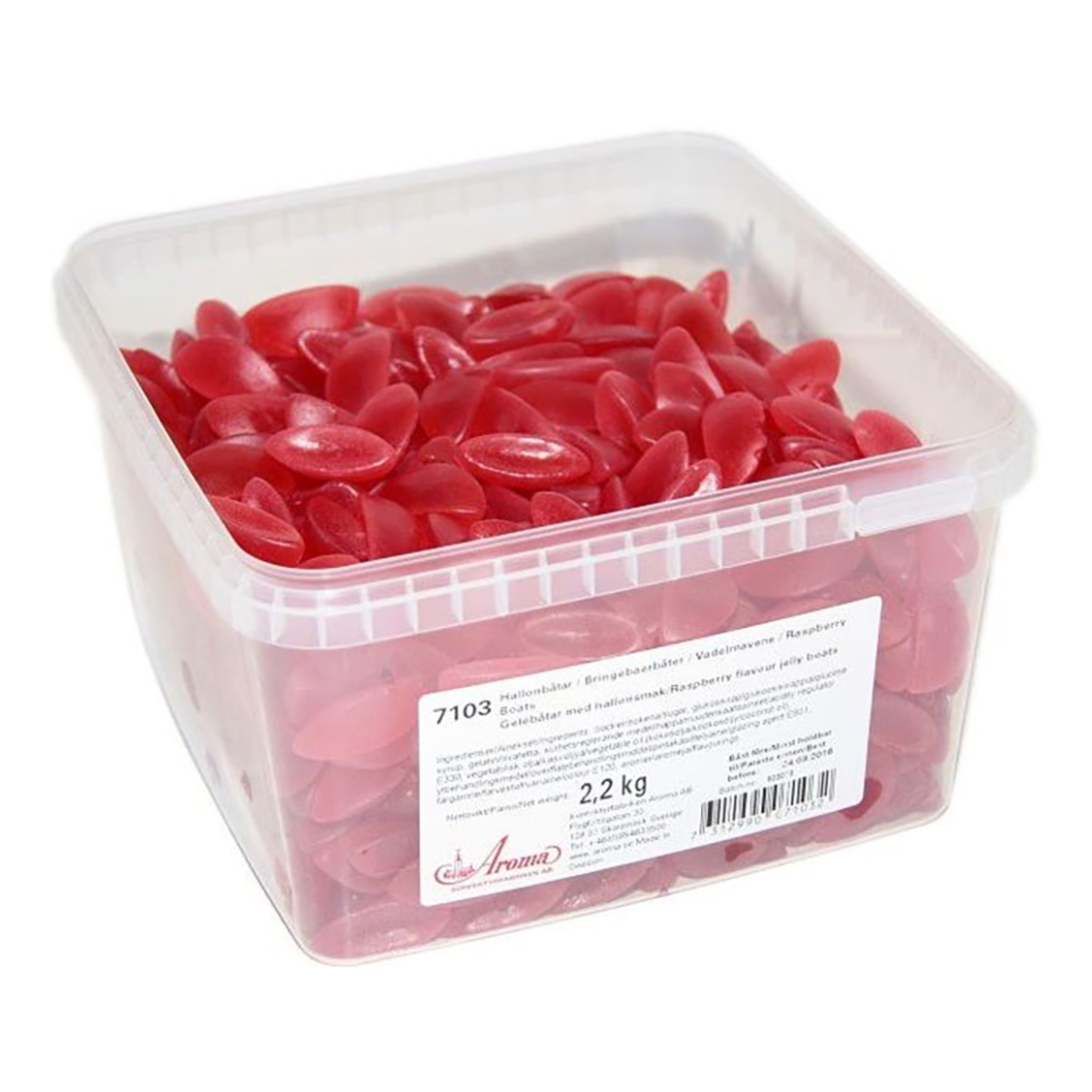 Aroma Hallonbåtar Storpack - 4 kg