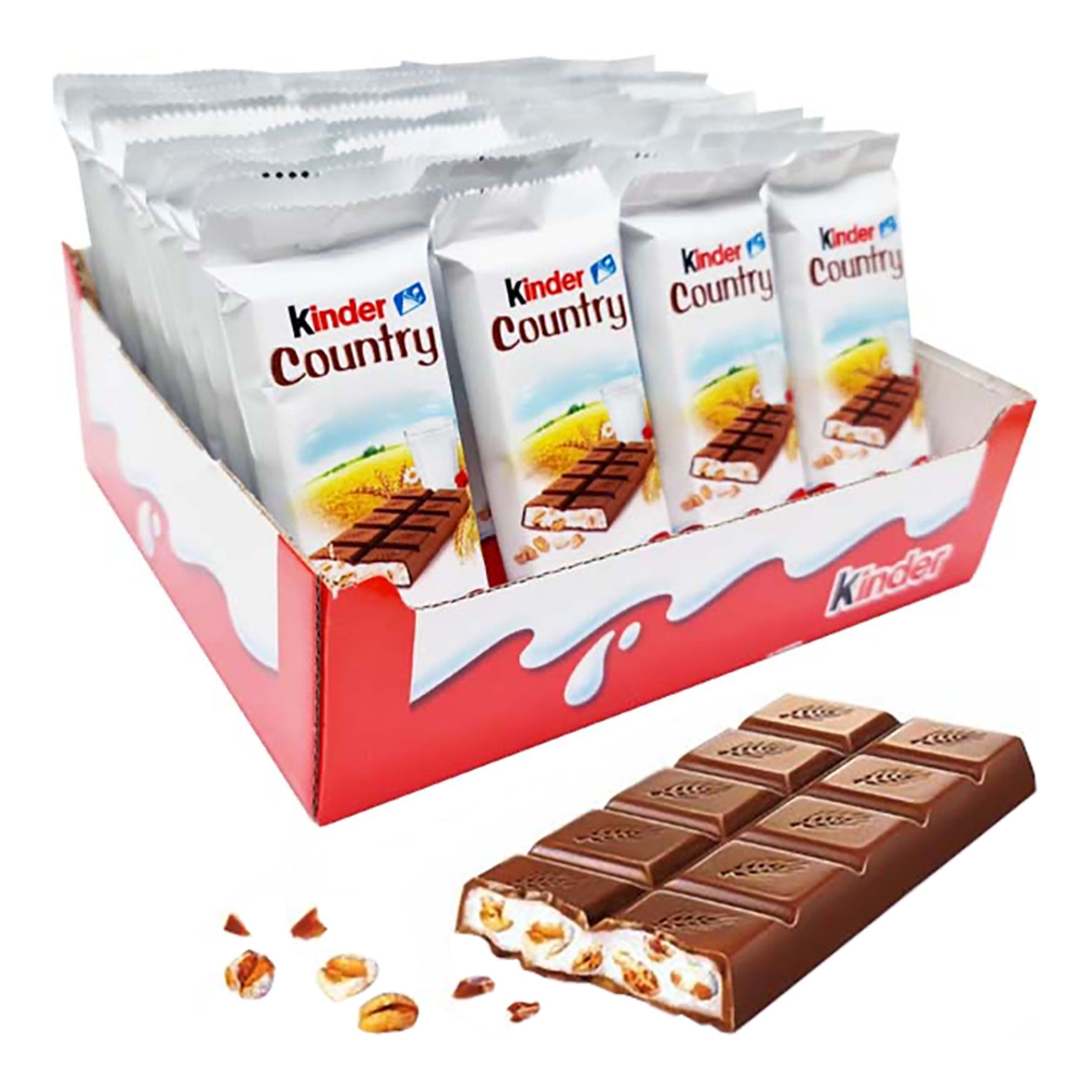 Kinder Country Chokladkaka Storpack - 40-pack