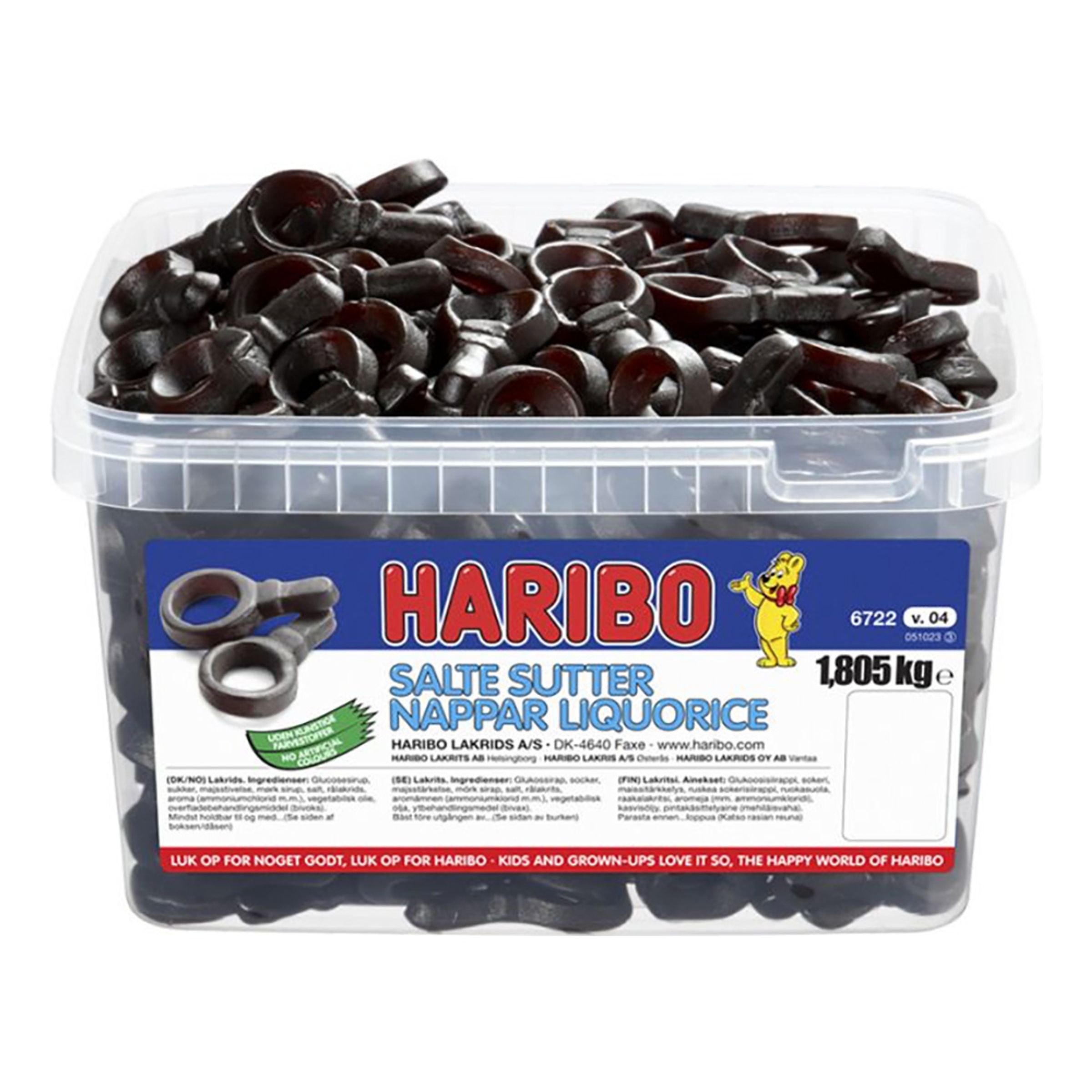 Salta Nappar Storpack - 1,8 kg