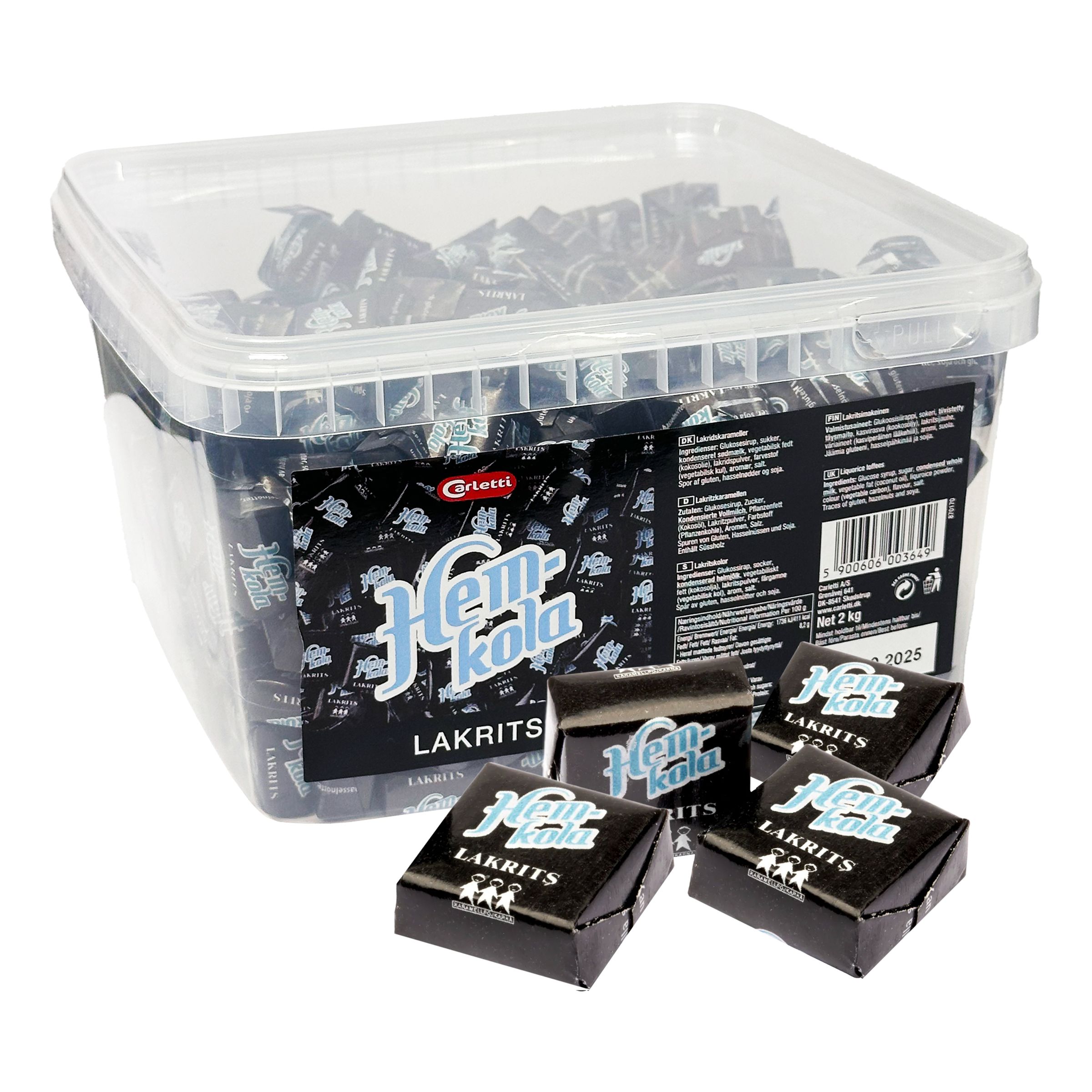 Hemkola Lakrits Storpack - 2 kg