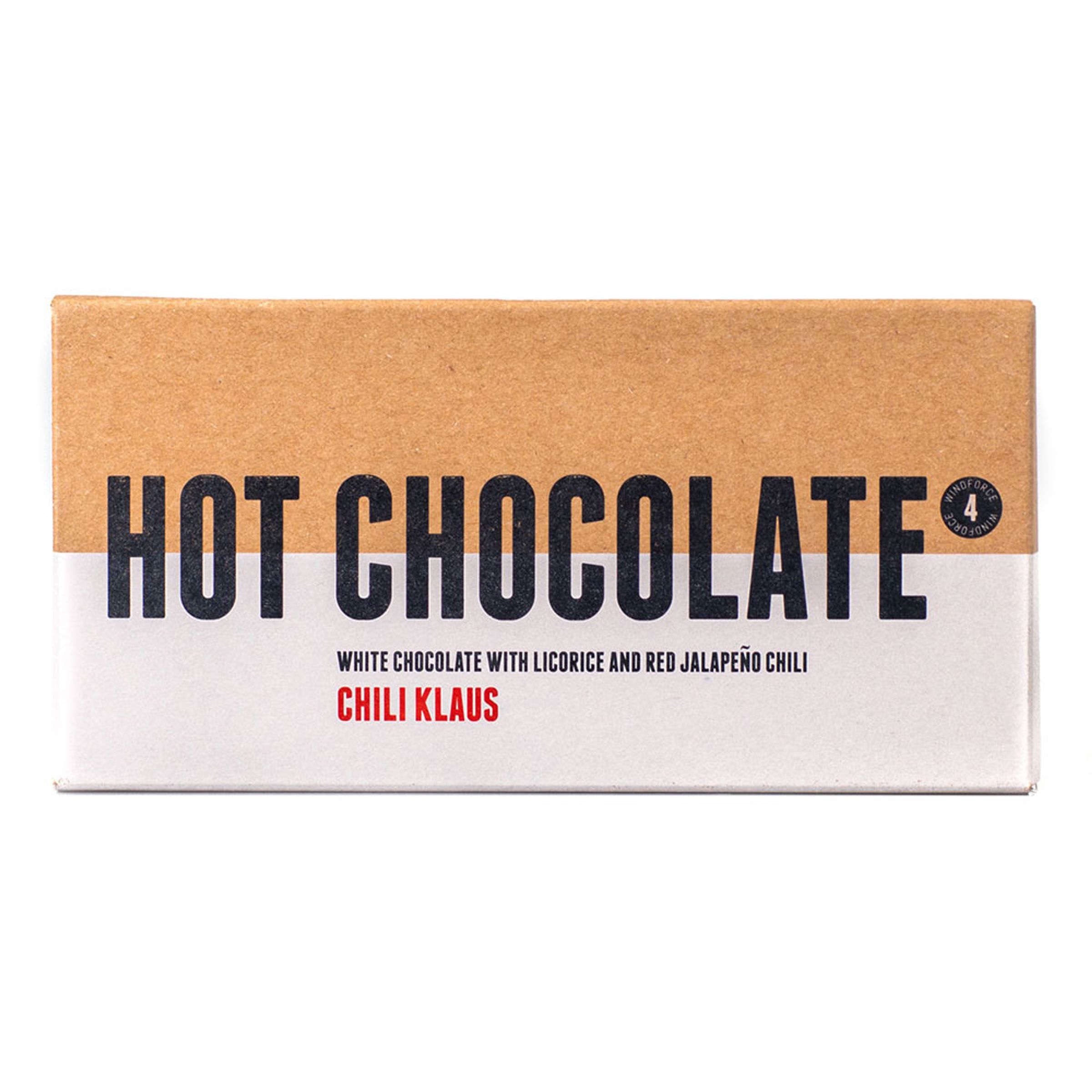 Chili Klaus Hot Chocolate Lakrits & Jalapeno - 60 gram