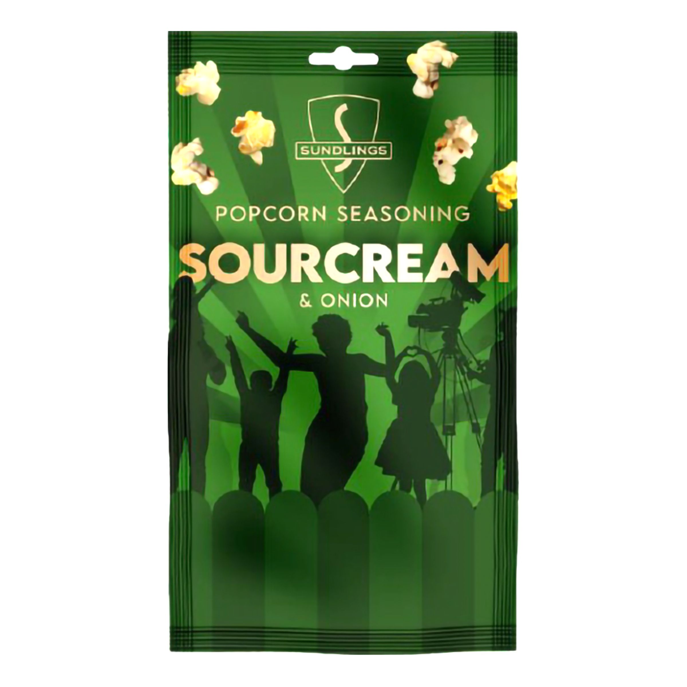Sundlings Popcornkrydda Sourcream & Onion - 26 gram