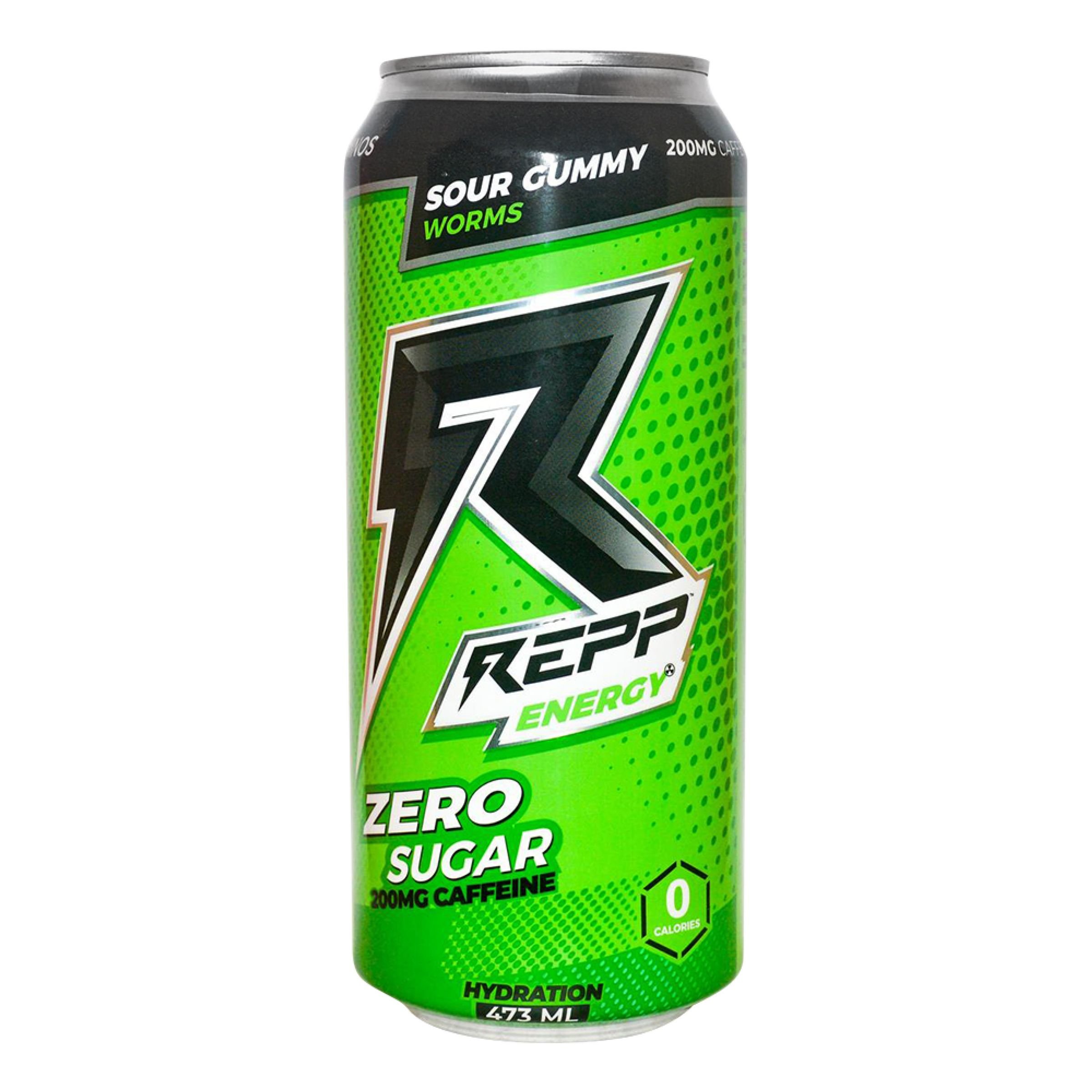 Repp Energy Sour Gummy Worms