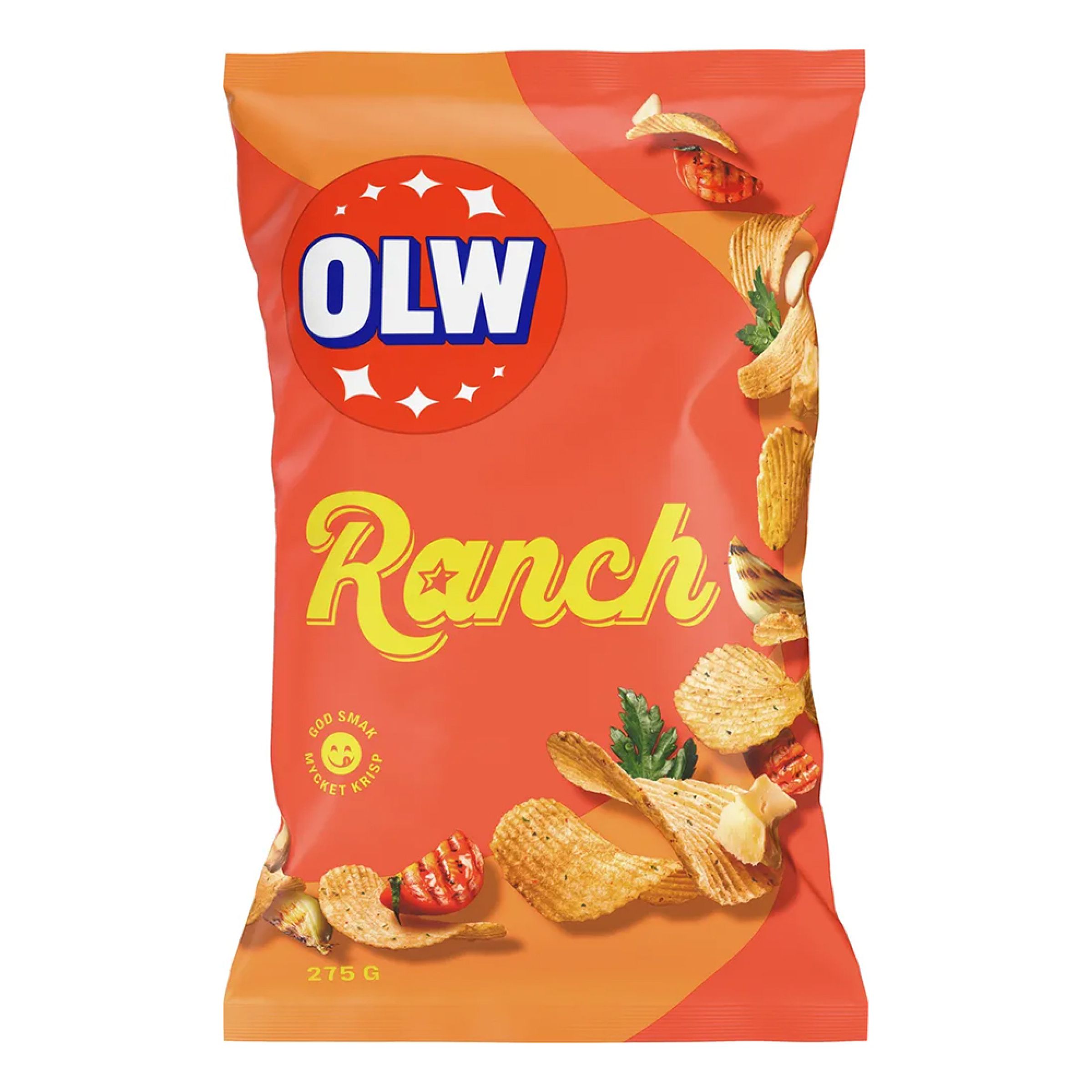 OLW Ranch Chips - 175 gram
