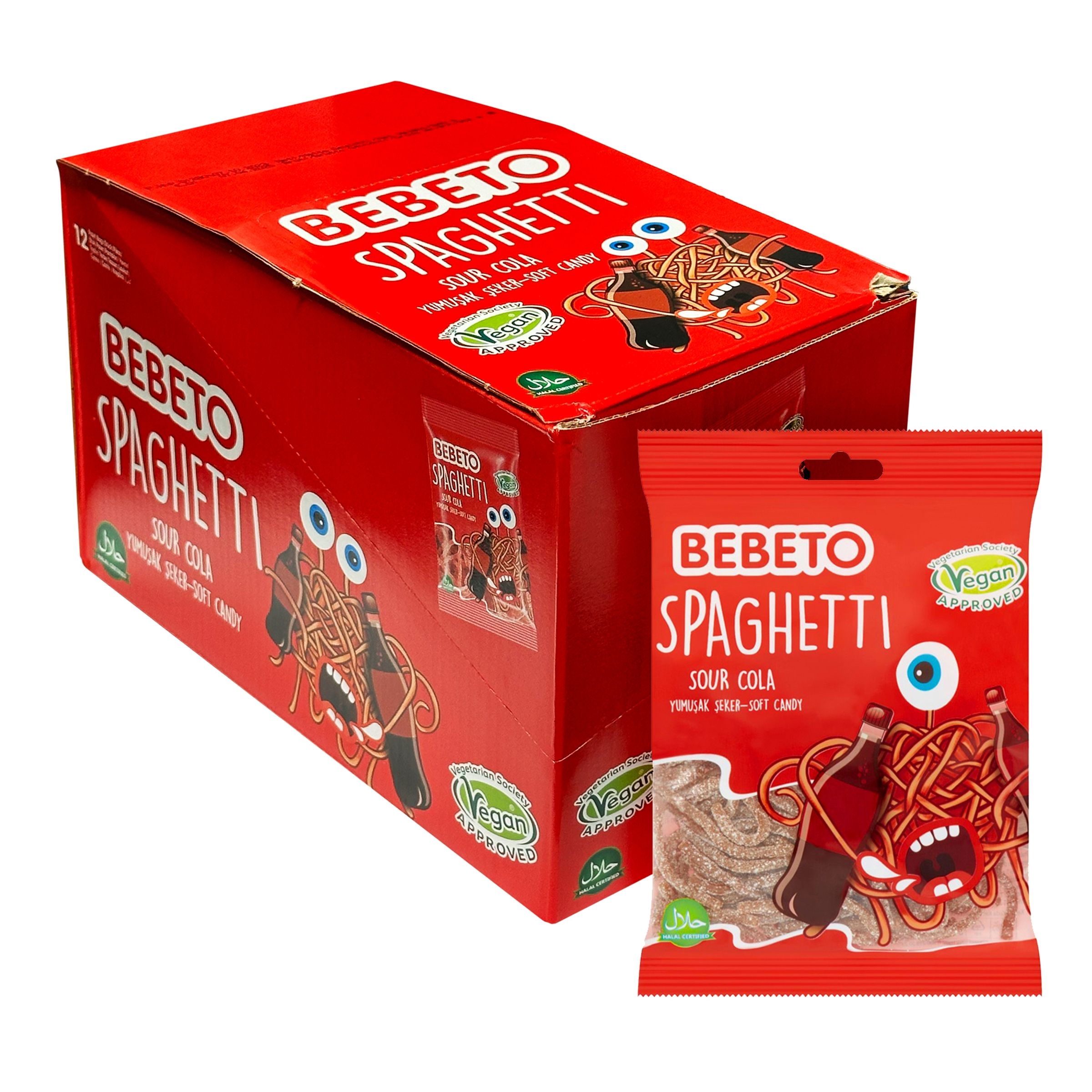 Bebeto Spaghetti Cola Storpack - 12-pack