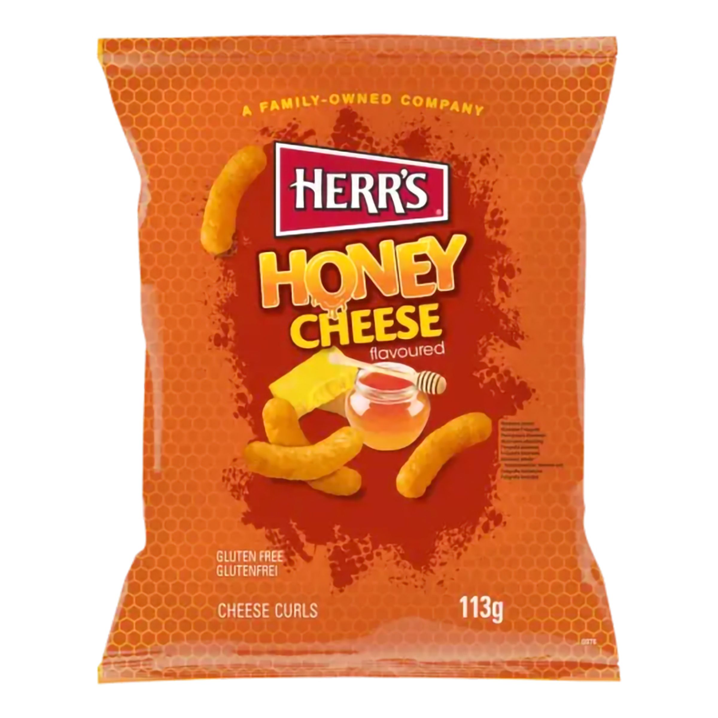 Herr's Honey Cheese Curls - 113 gram