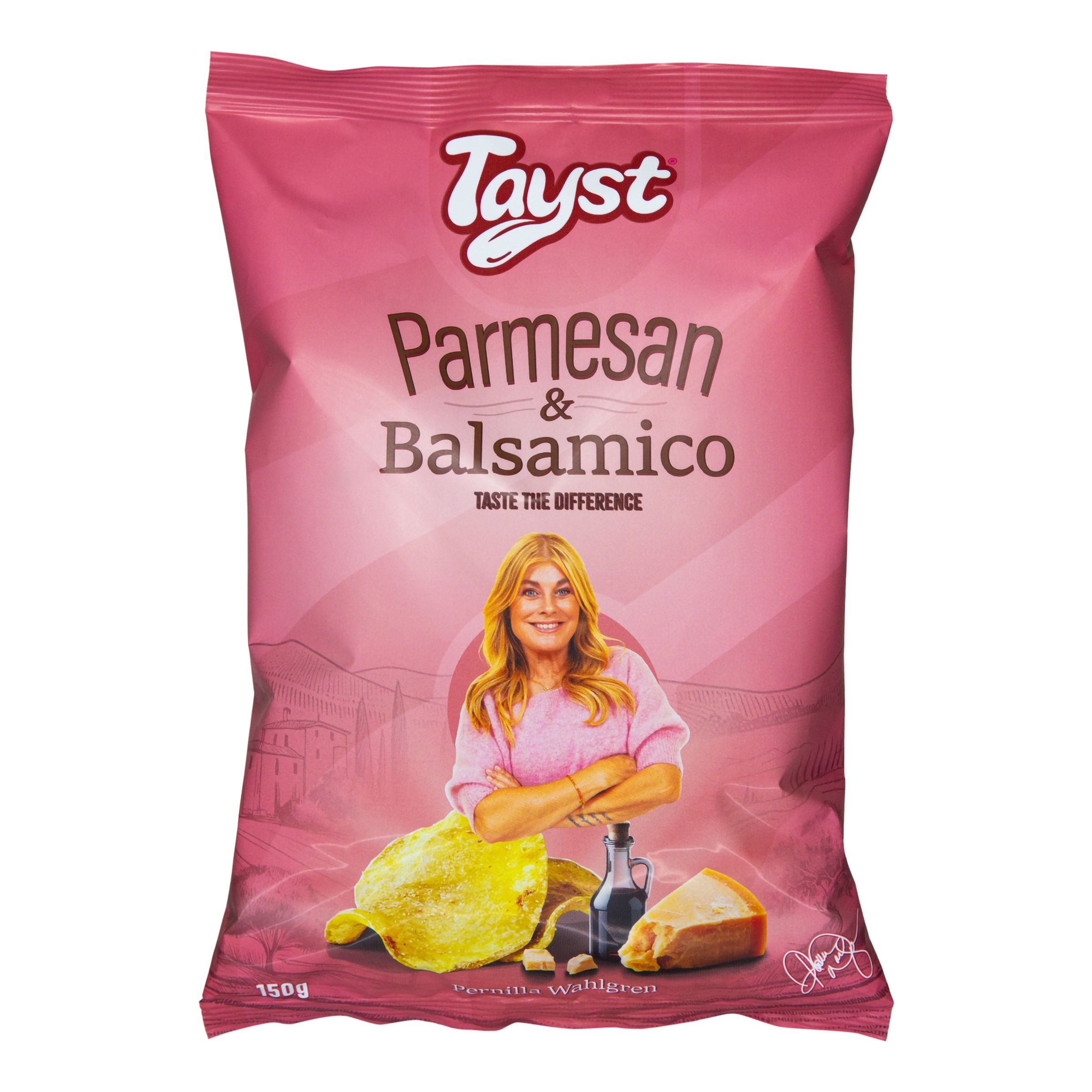 Tayst Parmesan & Balsamico Chips - 150 gram