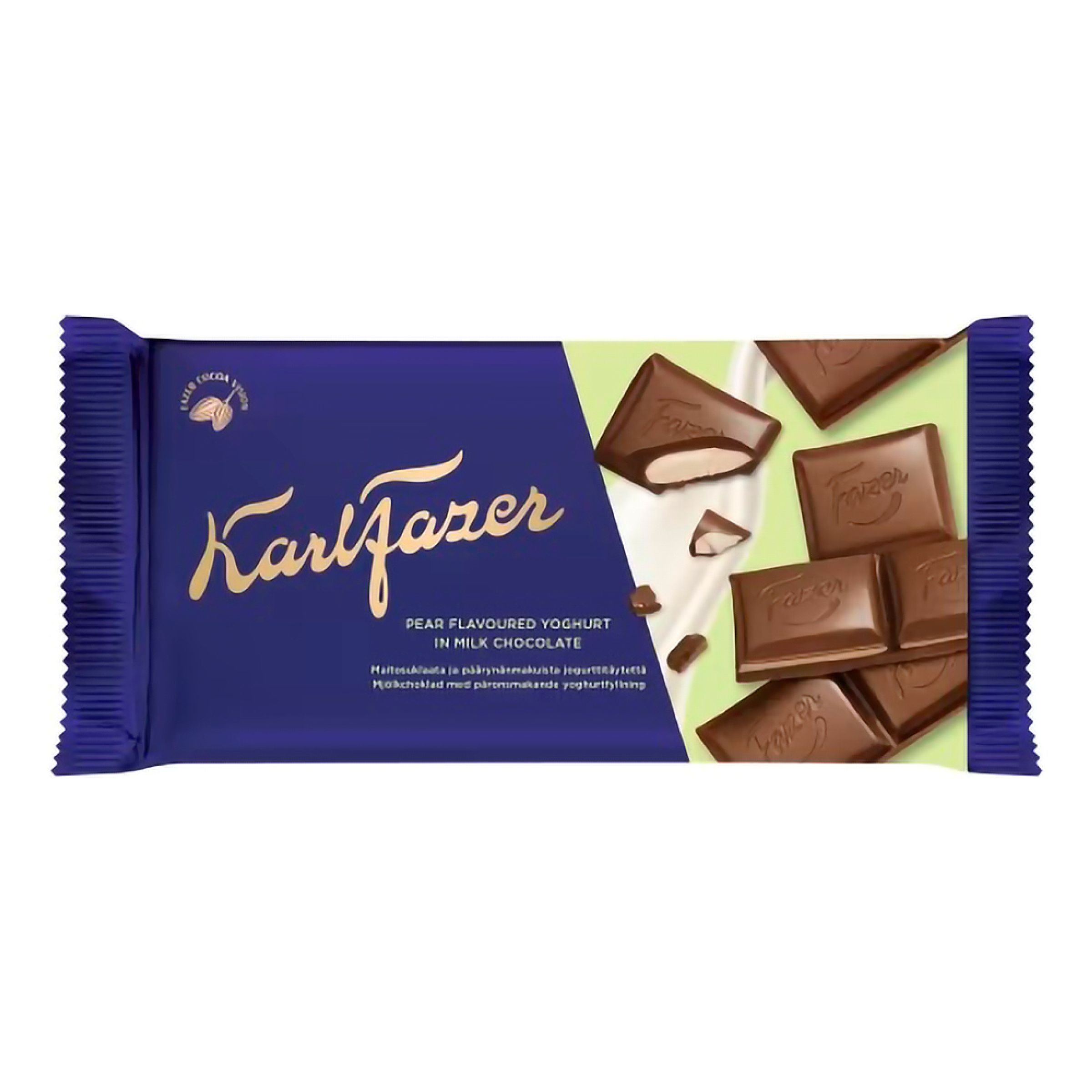 Karl Fazer Filled Pear Chokladkaka - 121 gram