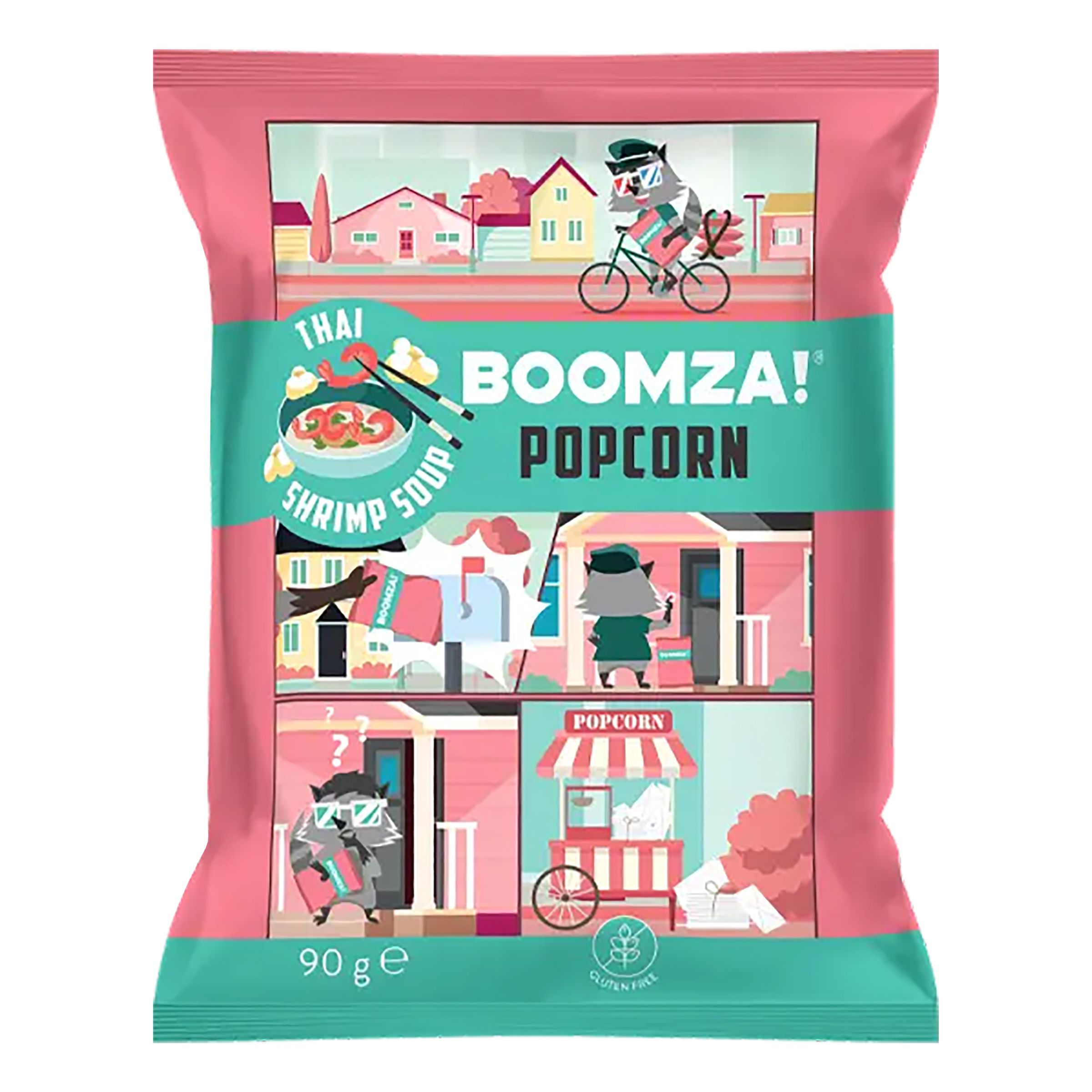 Boomza Popcorn Thai Shrimp Soup - 90 gram