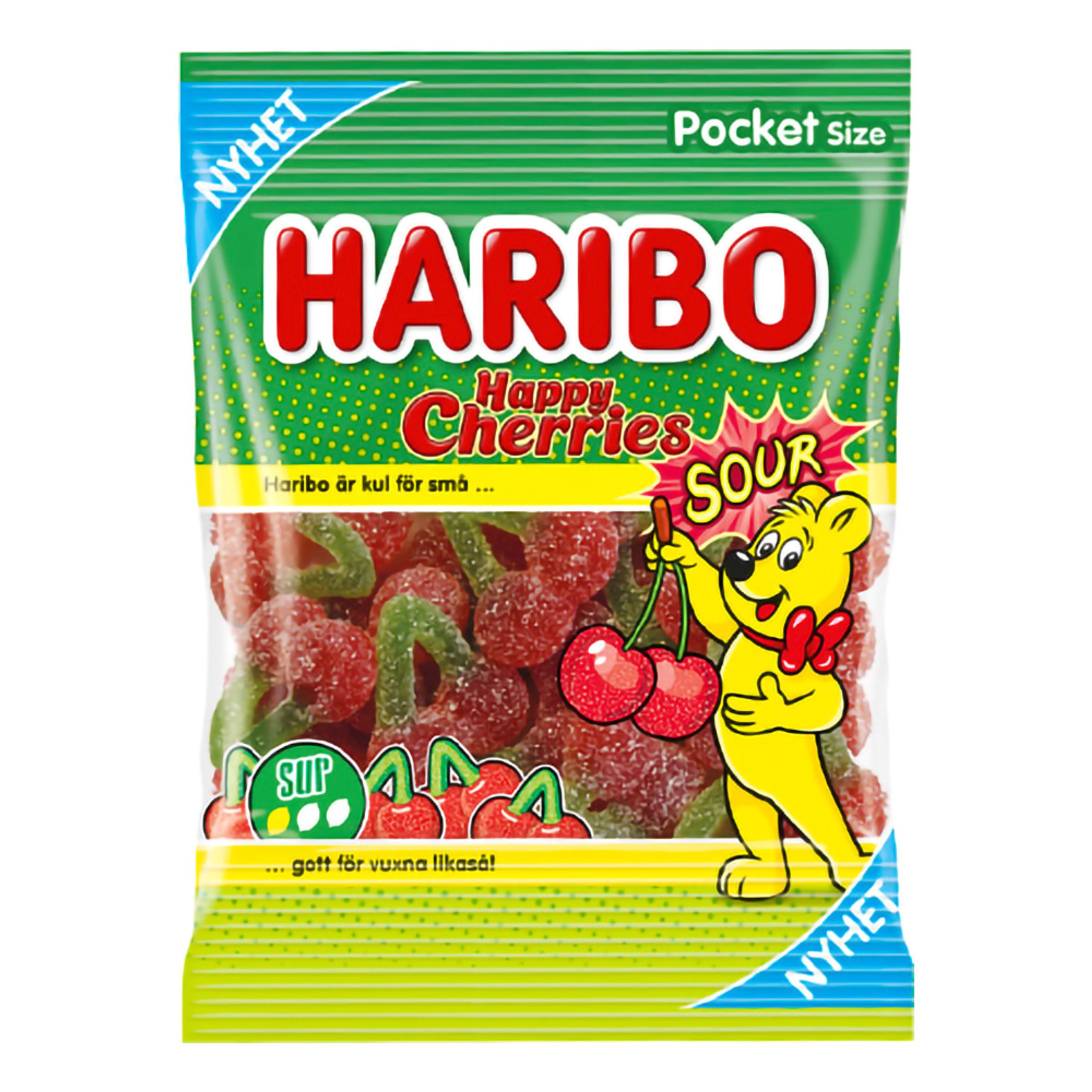 Haribo Happy Cherries Sour - 75 gram