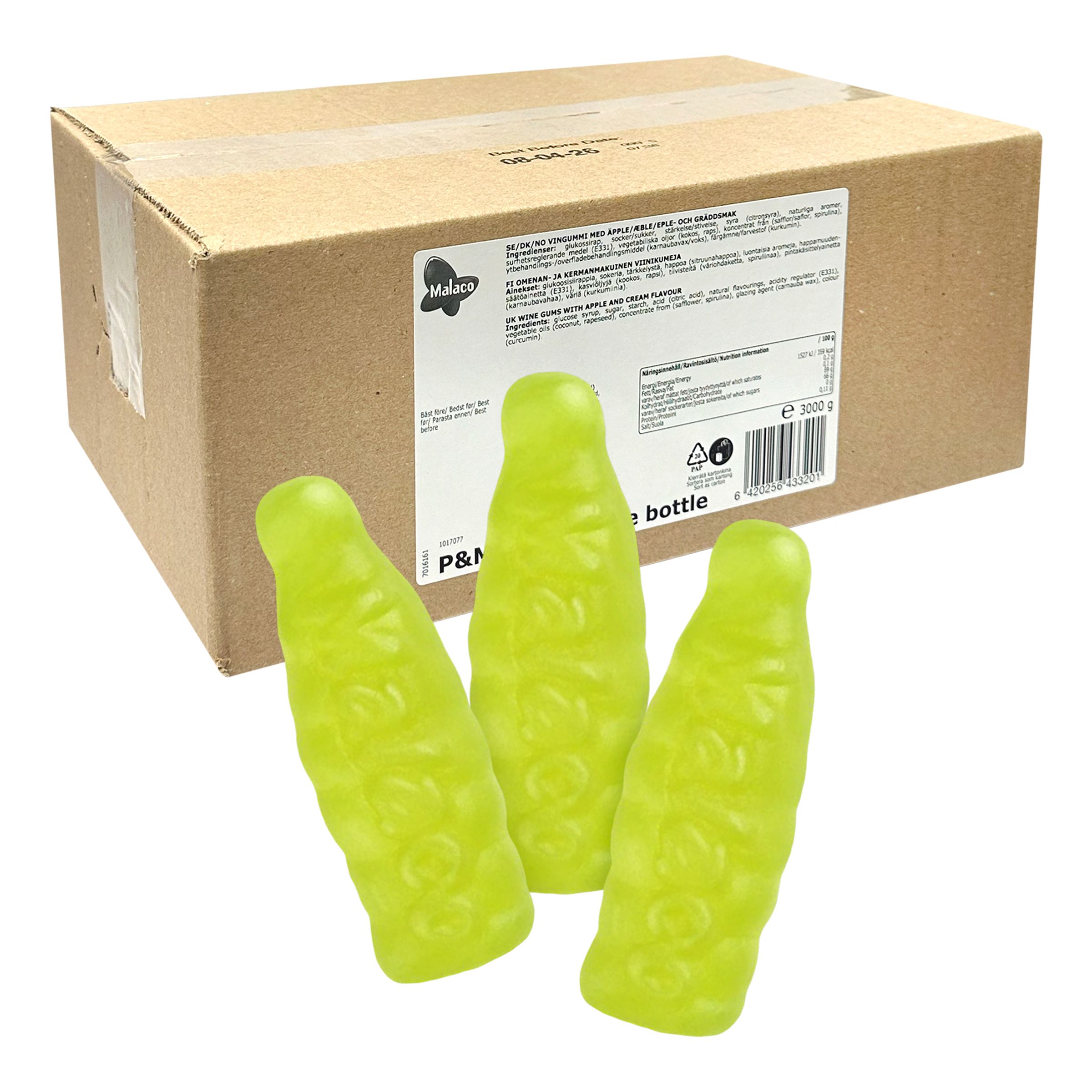 Malaco Äppleflaska Storpack - 3 kg