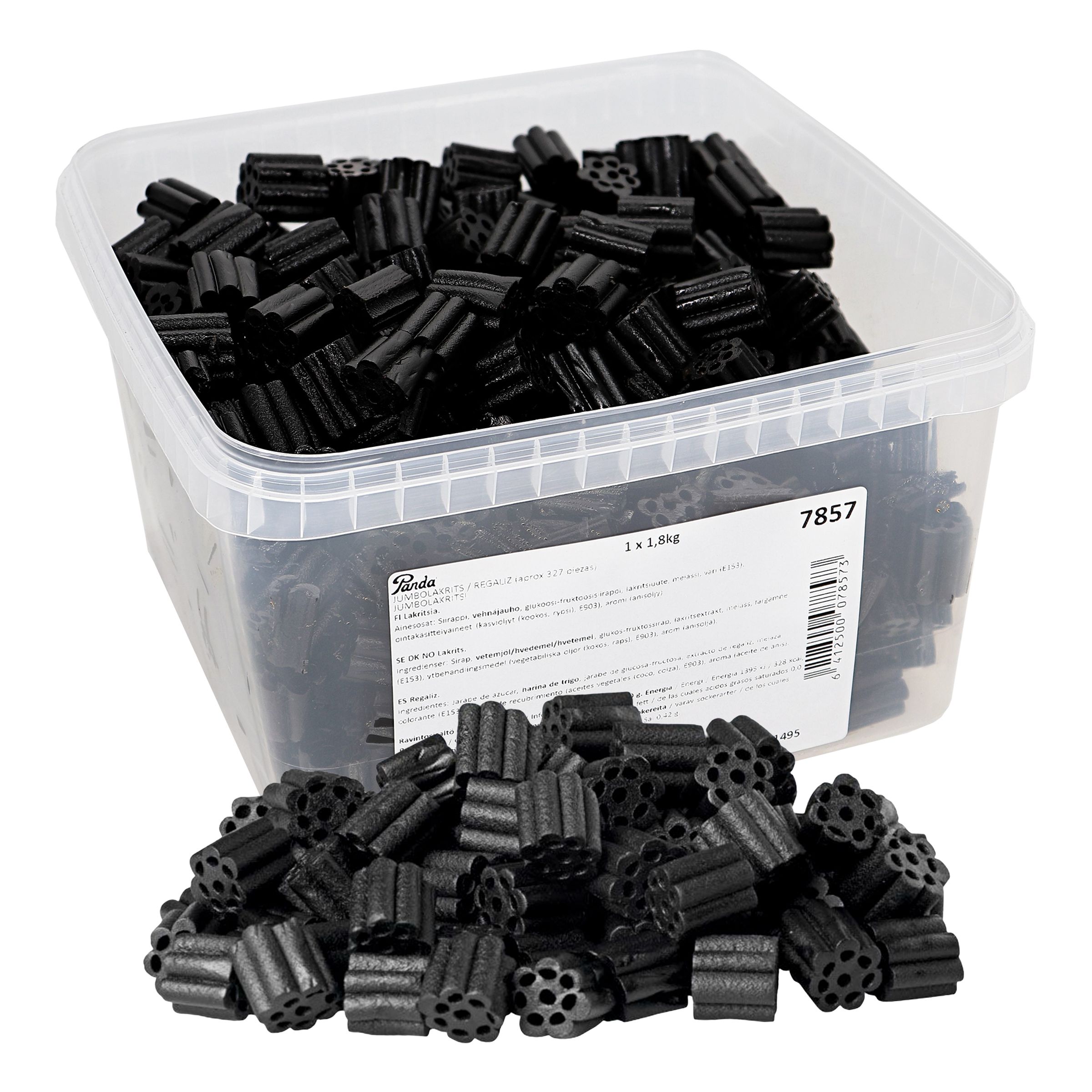 Panda Jumbo Licorice Storpack - 1,8 kg