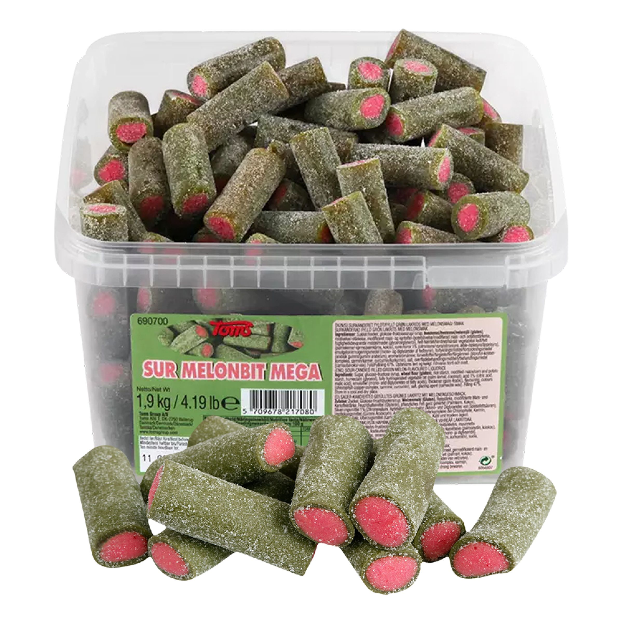 Toms Sur Melonbit Mega Storpack - 1,9 kg