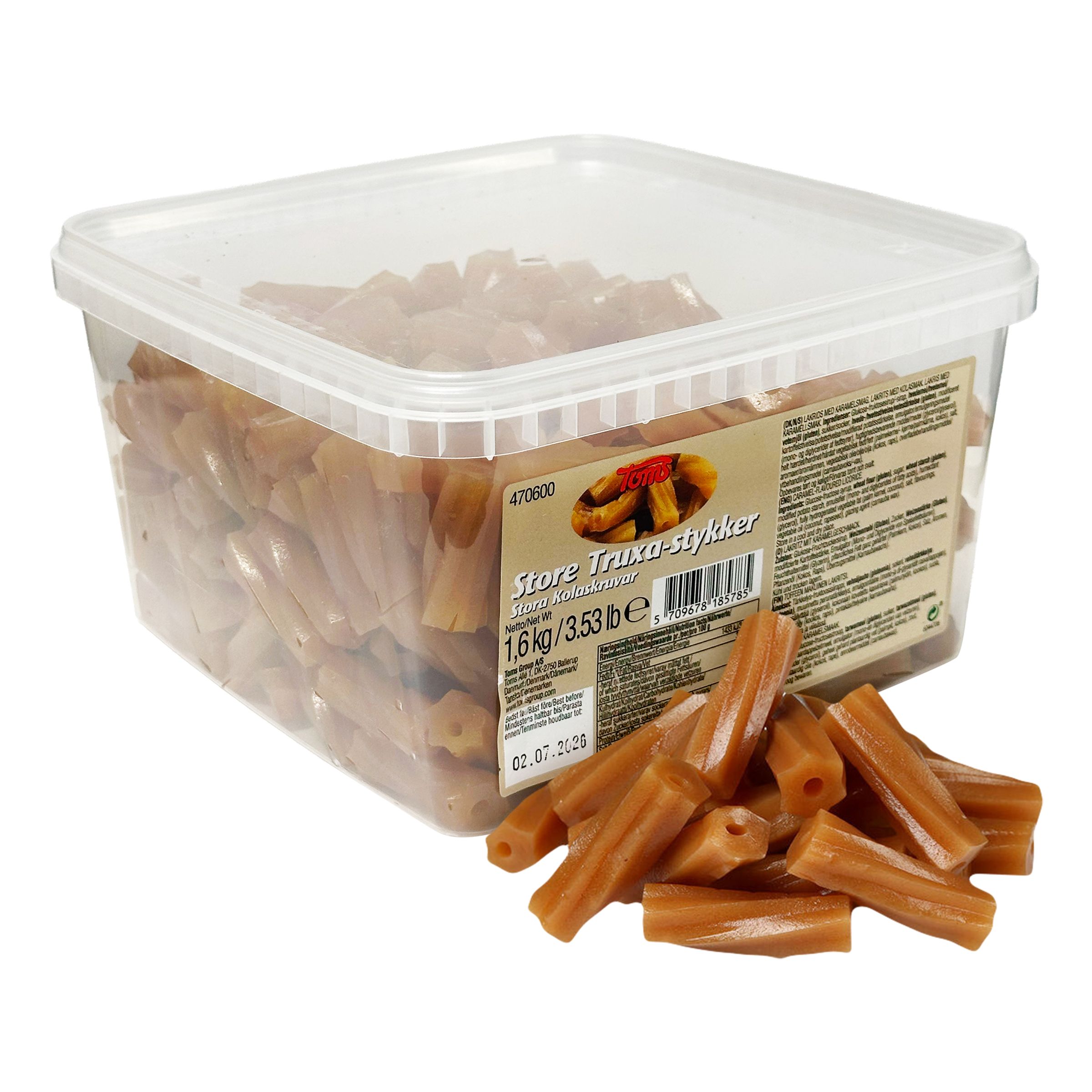 Toms Stora Kolaskruvar Storpack - 1,6 kg