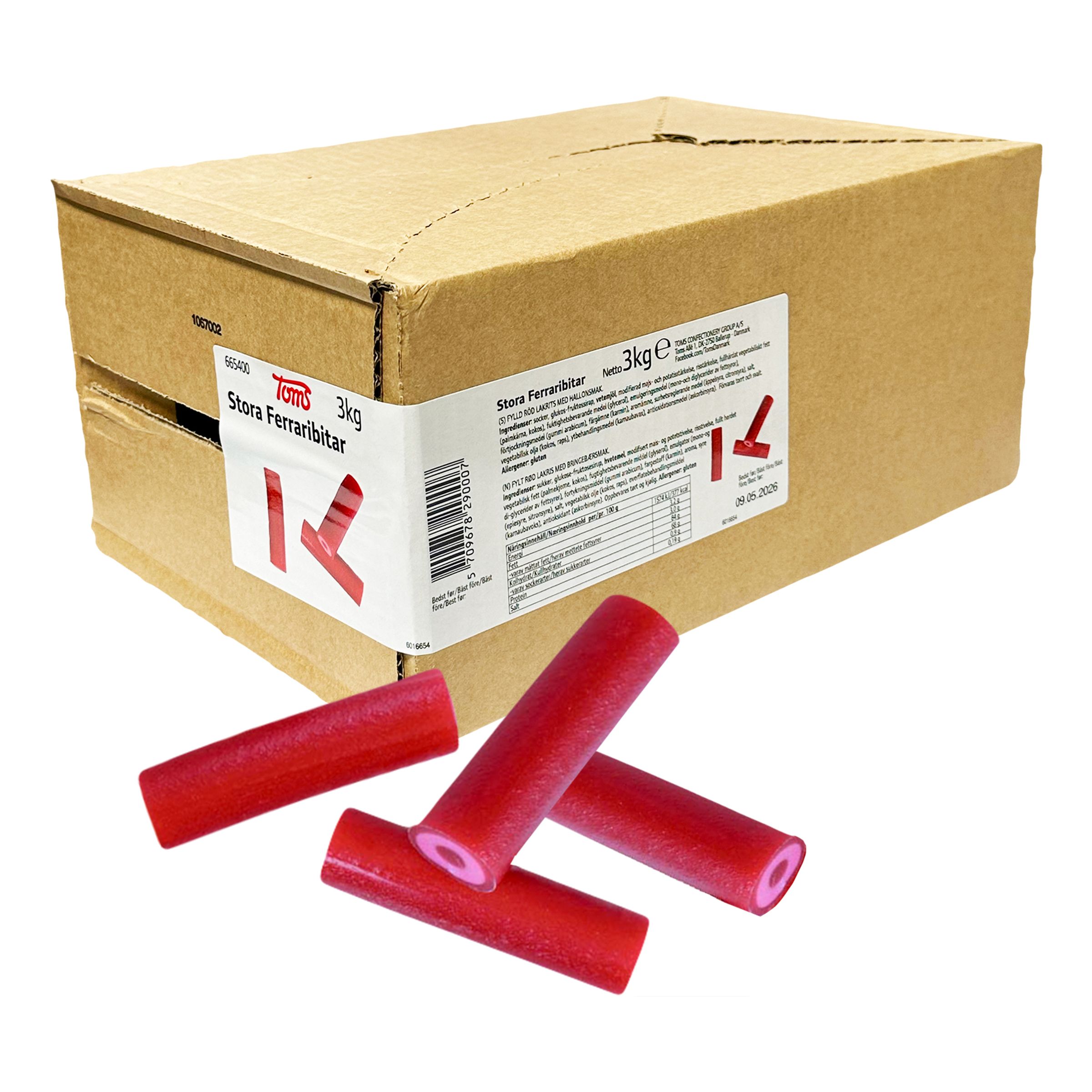 Toms Stora Ferraribitar Storpack - 3 kg