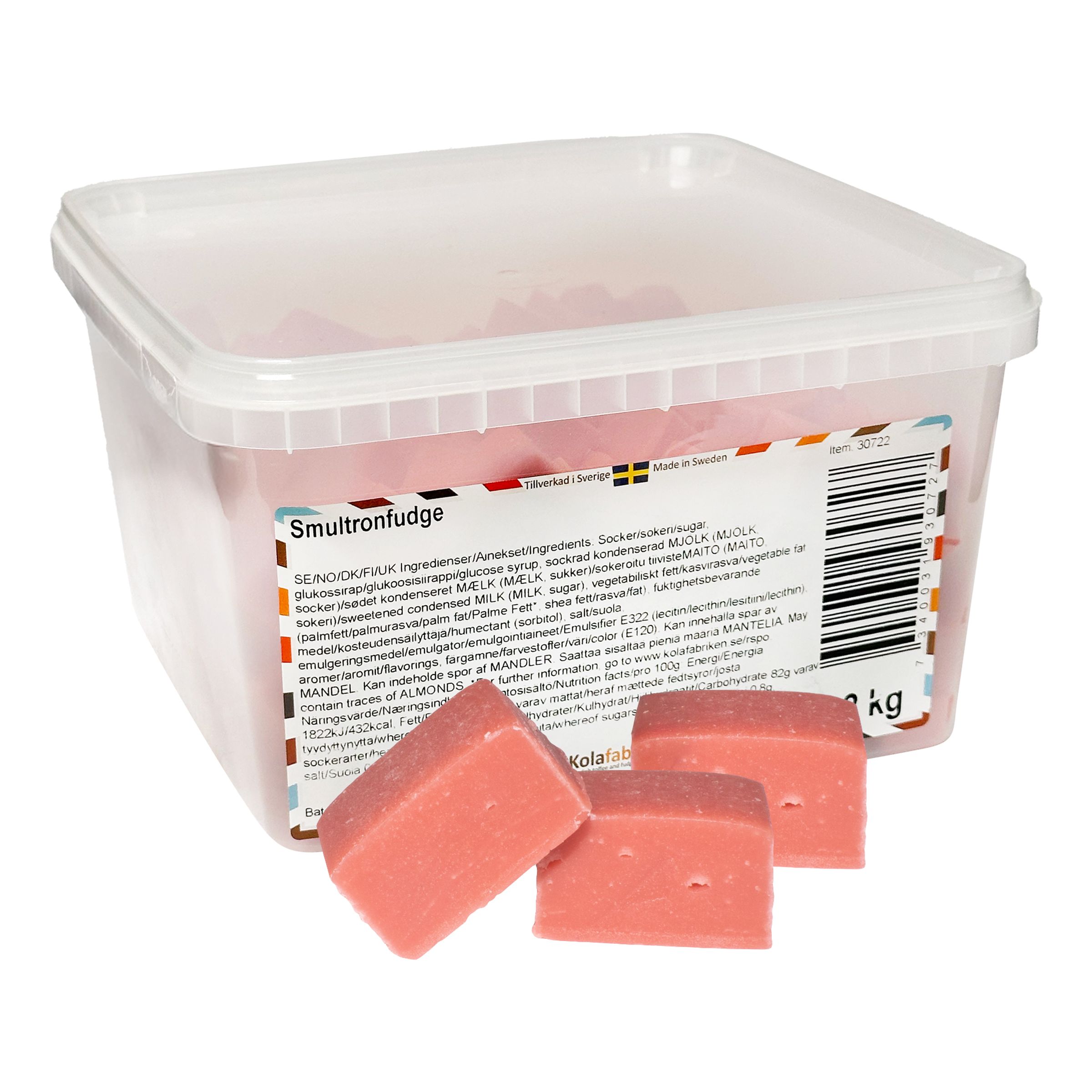 Smultronfudge Storpack - 2 kg