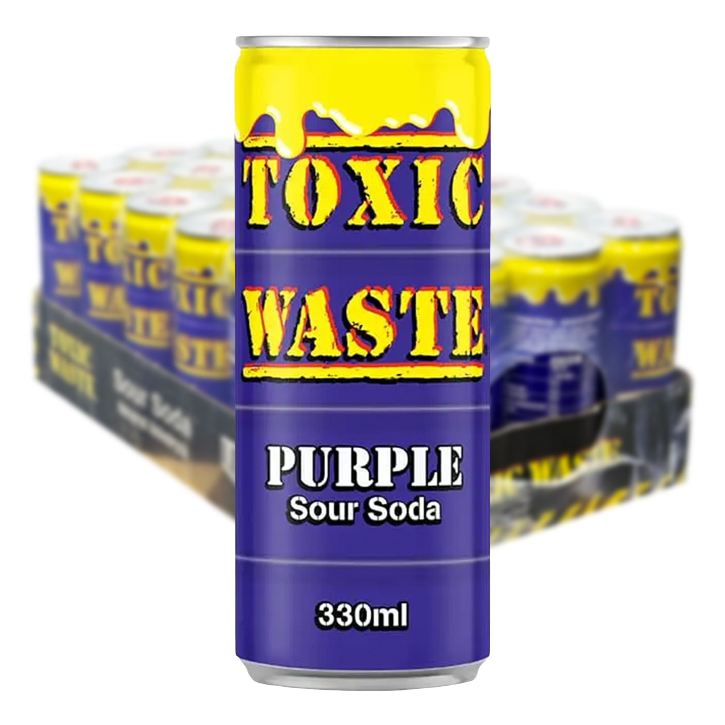 Toxic Waste Soda Purple Storpack - 24-pack