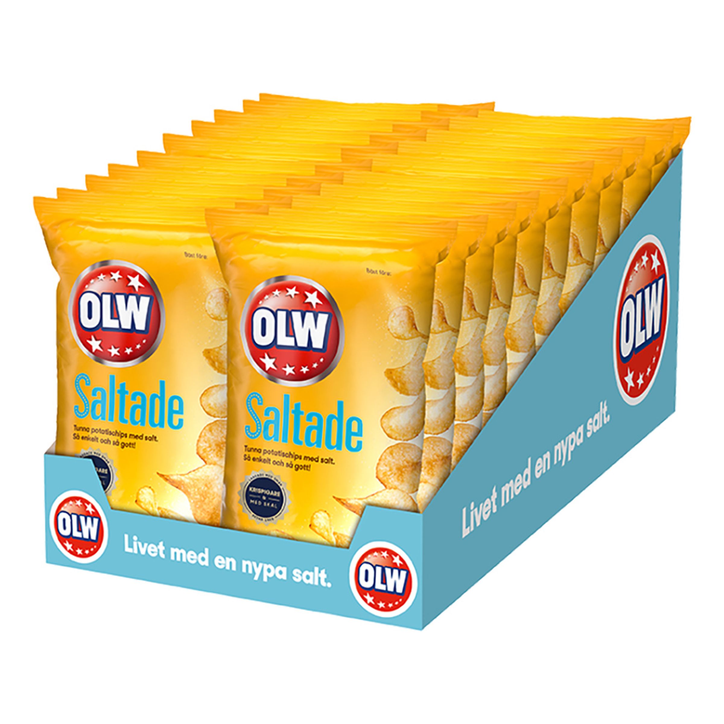 OLW Lättsaltade Mini Storpack - 20-pack