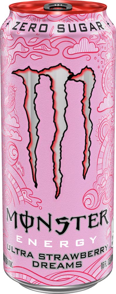 Monster Energy Zero Ultra Strawberry Dreams 500ml x 24st
