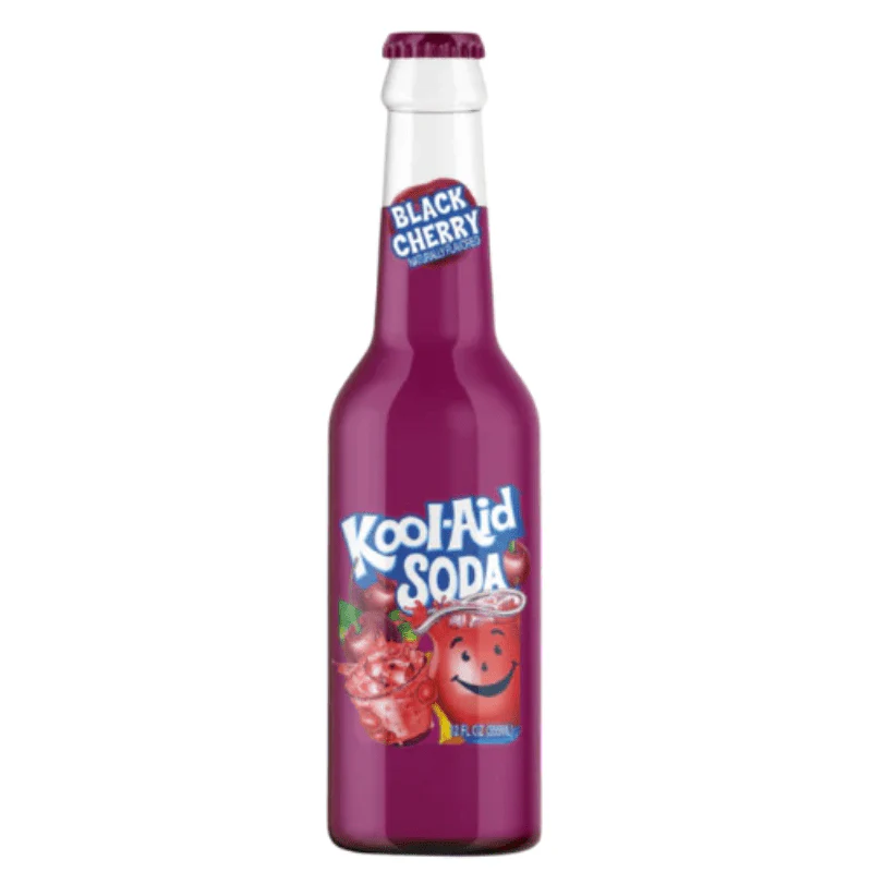 Kool-Aid Soda Black Cherry 355ml