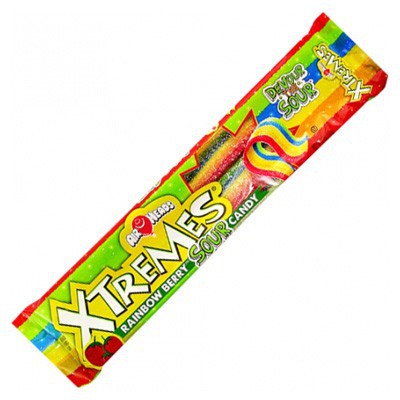 Airheads Xtremes Sour Belts Rainbow Berry 57g