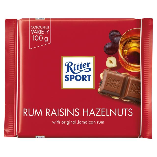 Ritter Sport Rum Raisin Hazelnut 100g